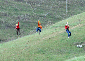 Scream Time Zipline